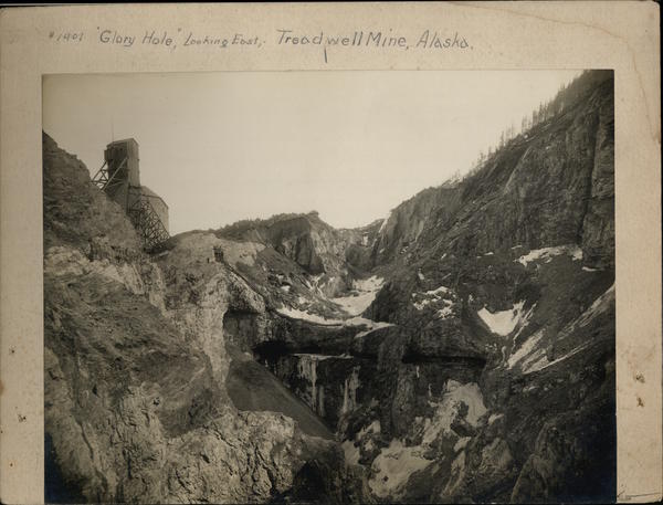 Glory Hole looking East, Treadwell Mine Alaska