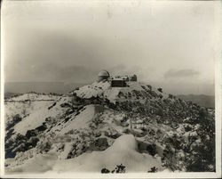 Lick Observatory Mt. Hamilton Rare Original Photograph Postcard