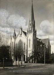 St. Joseph's Church Rare Original Photograph S-794 Alameda, CA Original Photograph Original Photograph Original Photograph