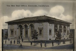 New Post Office Rare Original Layout Board S-771 Alameda, CA Original Photograph Original Photograph Original Photograph