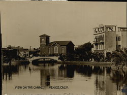 View of the Canal Rare Original Photograph Venice, CA Original Photograph Original Photograph Original Photograph