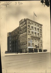 Nielsen Theatre (Walker Auditorium Building) 730 S. Broadway Rare Original Layout Board Nielsen Theatre (Walker Auditorium Building) 730 S. Broadway Rare Original Layout Board
