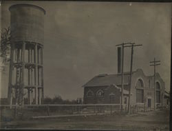 Municipal Water & Electric Light Plant Rare Original Photograph Municipal Water & Electric Light Plant Rare Original Photograph
