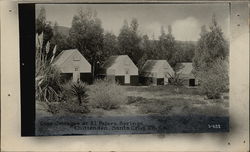 Cozy Cottages at El Pajaro Springs Santa Cruz Rare Original Photograph Original Photograph