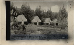 Cozy Cottages at El Pajaro Springs Santa Cruz Rare Original Photograph Chittenden, CA Original Photograph Original Photograph Original Photograph