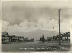 Orange Street Rare Original Photograph Glendale, CA Original Photograph Original Photograph Original Photograph