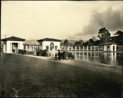 View of Buildings on Lake Merrit Original Photograph