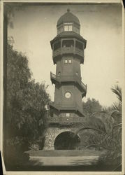 Water Tower T.M. Smith's Reservoir Oakland, CA Original Photograph Original Photograph Original Photograph