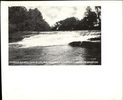 Old Mill Dam Original Photograph