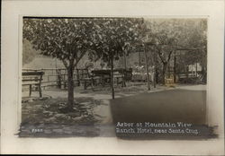 Arbor at Mountain View Ranch Hotel Santa Cruz, CA Original Photograph Original Photograph Original Photograph