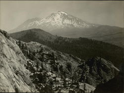 Mt. Shasta from the Crags Mount Shasta, CA Original Photograph Original Photograph Original Photograph