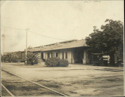 Santa Fe Depot Tulare, CA Original Photograph Original Photograph Original Photograph