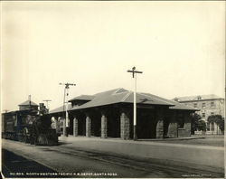 Northwestern Pacific RR Depot Northwestern Pacific RR Depot