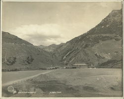 View of New Sanitarium Ogden Canon, UT Original Photograph Original Photograph Original Photograph