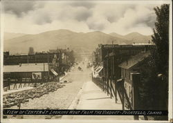 View of Center Stret Looking West from the Viaduct View of Center Stret Looking West from the Viaduct