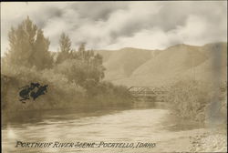 Portneuf River Scene Portneuf River Scene