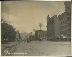 Washington Street Scene Original Photograph