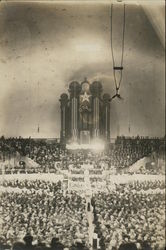 Interior of Mormon Tabernacle Showing Organ Original Photograph