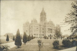 City and County Buildings Original Photograph