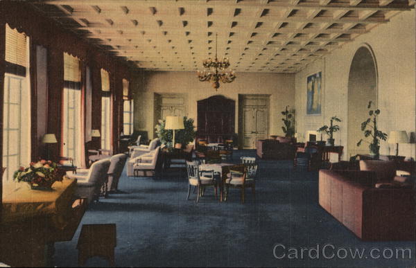 Lounge, Del Monte Lodge Pebble Beach California
