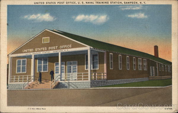 United States Post Office, U.S. Naval Training Station Sampson New York