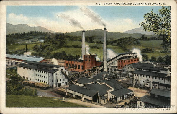 Sylva Paperboard Company North Carolina