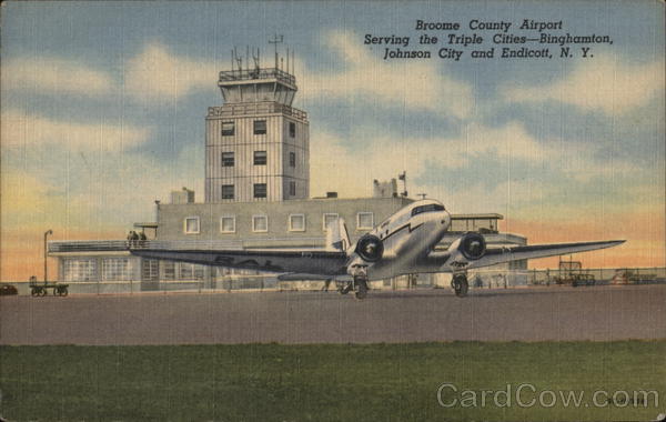 Aircraft at Broome County Airport Airports