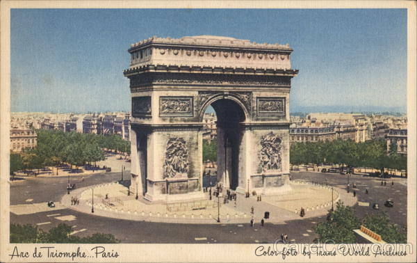 Arc de Triomphe Paris France