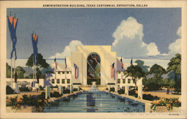 Texas Centennial Exposition, Administration Building Dallas