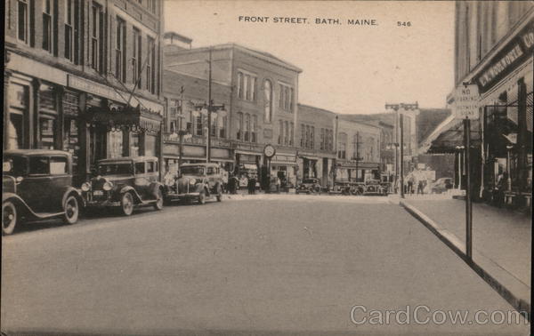 Front Street Bath Maine