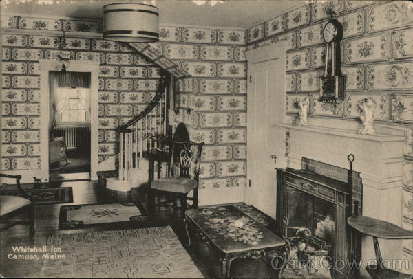 Interior View of Whitehall Inn Camden Maine