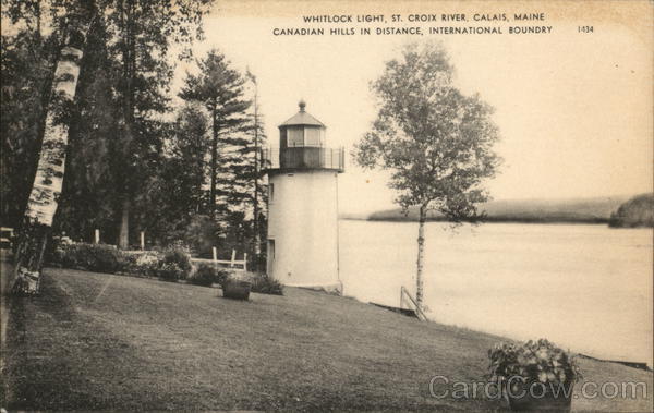 Whitloc Light, St. Croix River Calais Maine
