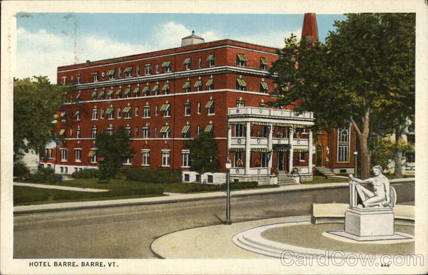Hotel Barre Vermont