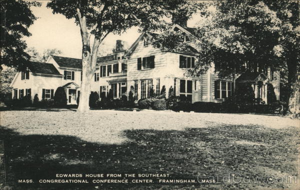 Edwards House from the Southeast Framingham Massachusetts