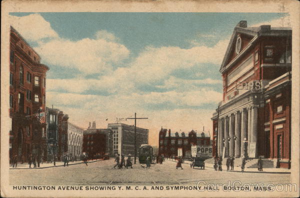 New YMCA Building Boston Massachusetts