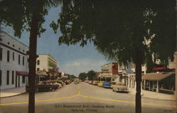 Ridgewood Ave., Looking North Postcard