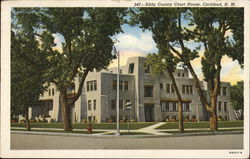 Eddy County Court House Postcard