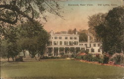 Boxwood, Rear View Postcard