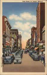 Felix Street St. Joseph, MO Postcard Postcard Postcard