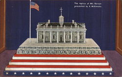 The Replica of Mt. Vernon Presented by K. Mikimoto Postcard