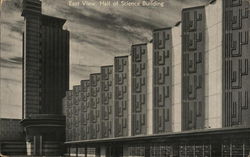 Hall of Science Building - East View Postcard