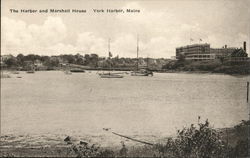 The Harbor and Marshall House Postcard