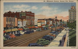 Minnesota Avenue Kansas City, KS Postcard Postcard Postcard