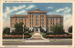 L.D.S. Hospital Postcard