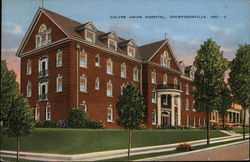 Culver Union Hospital Postcard
