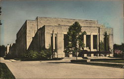 Auditorium, Indiana University Postcard