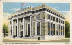 John McBarnes Memorial Building Postcard