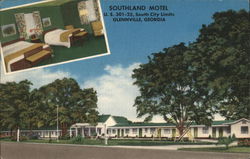 Southland Motel Postcard