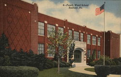 Fourth Ward School Postcard