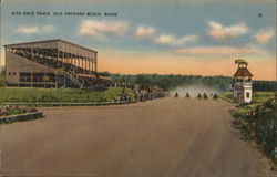 Kite Race Track Postcard